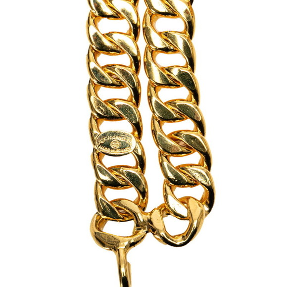 CHANEL 31 RUE CAMBON Gold Plated Cambon Chain Belt - Picture 3 of 6